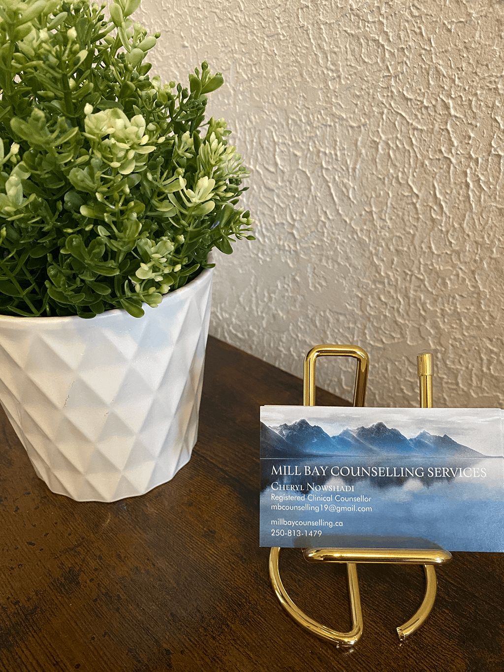 mill bay business card